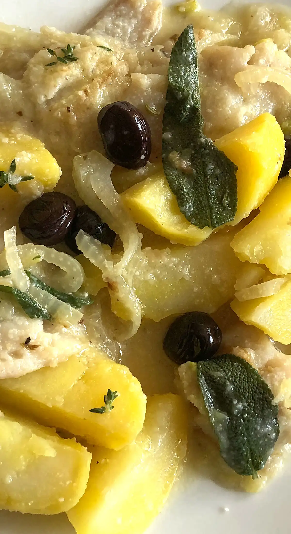 Fischfilet auf Fenchel mit Salbei Kartofferl