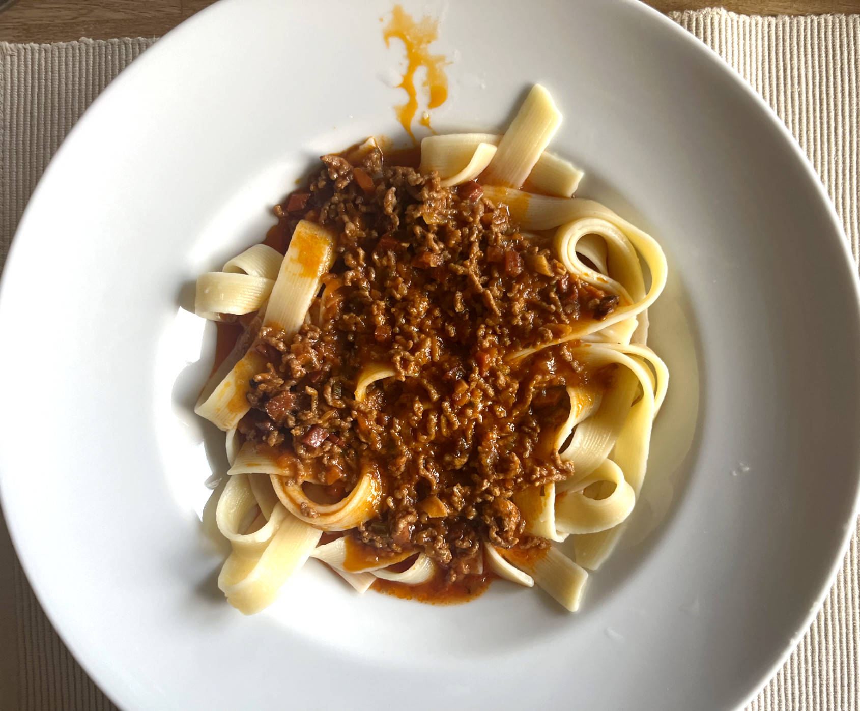 Originalrezept für das Ragù