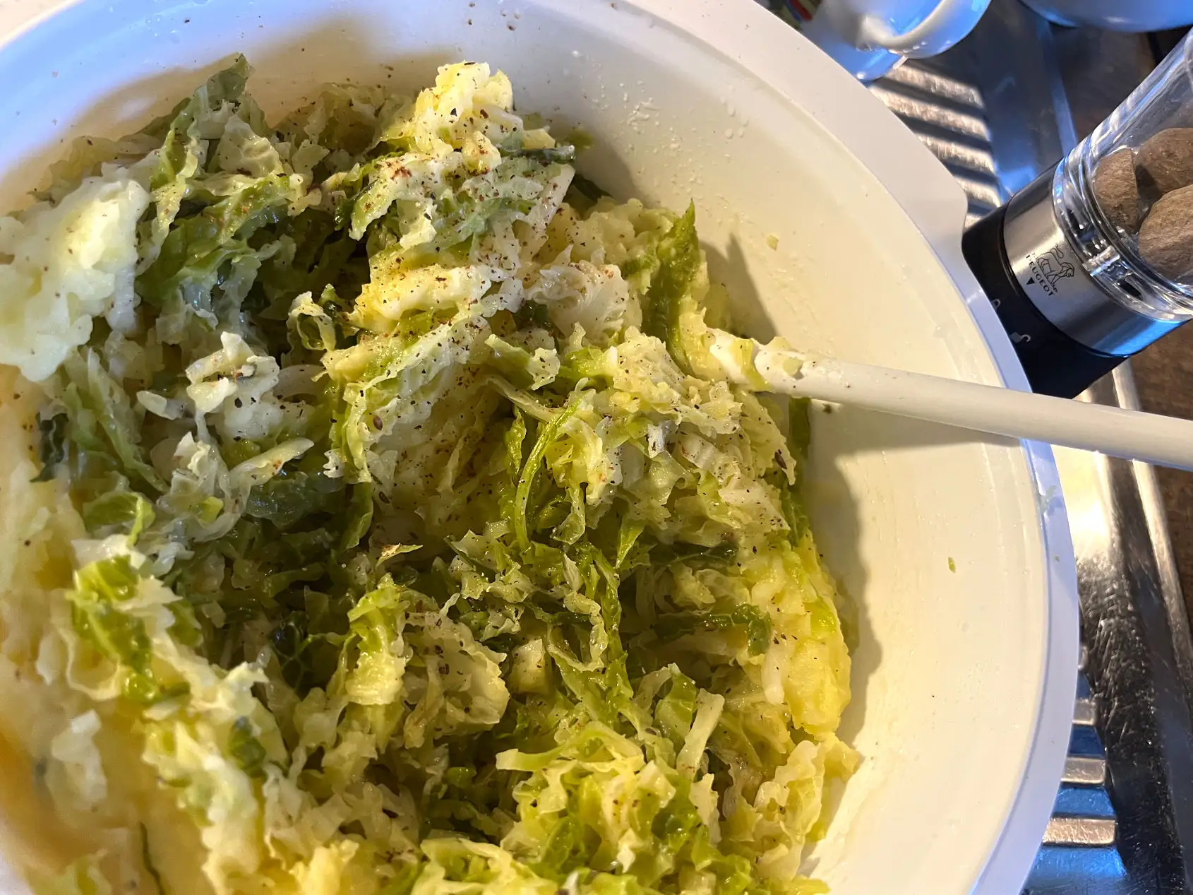 Erdäpfe-Wirsing-Püree