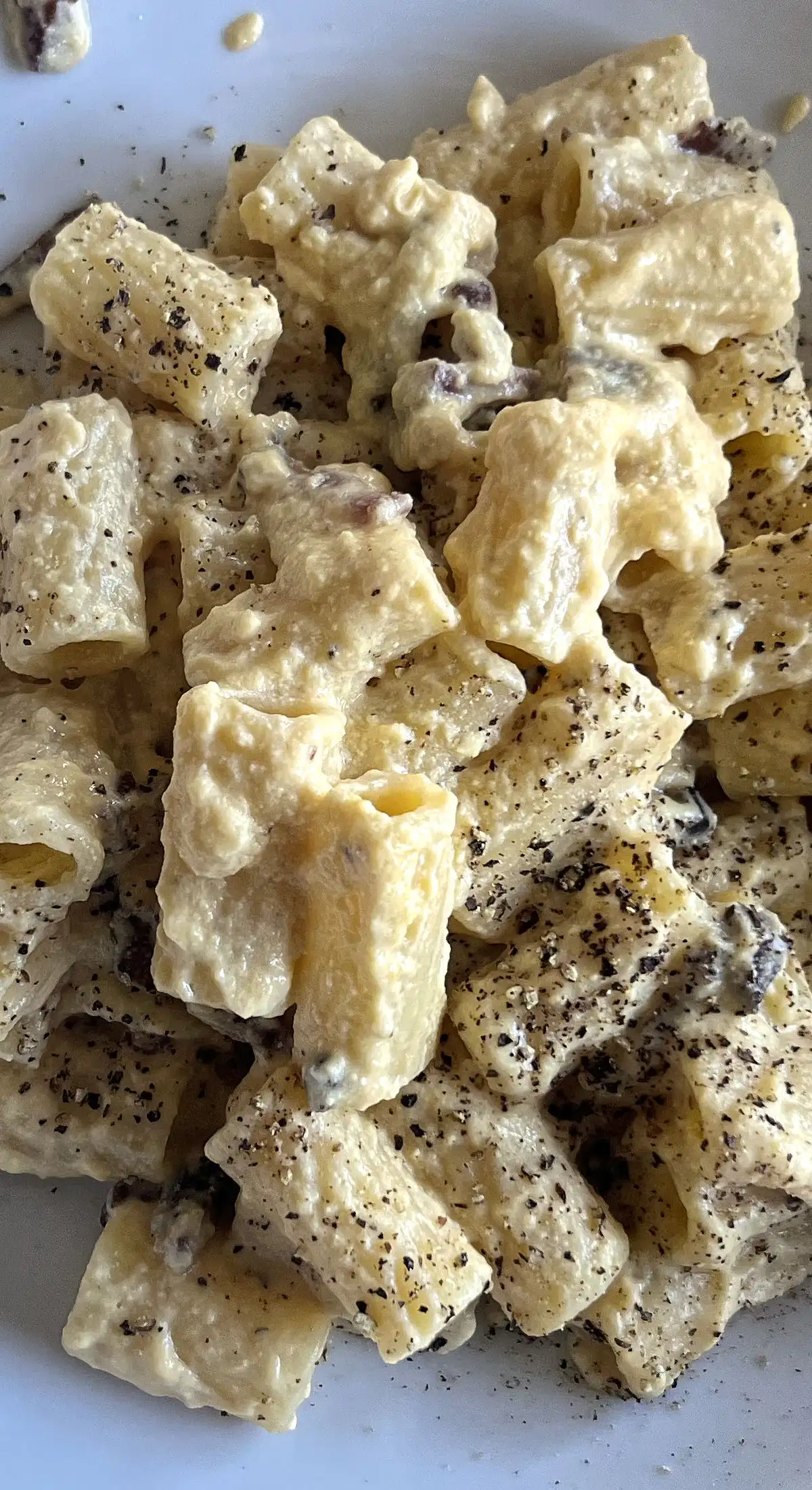 Tortiglioni alla Carbonara