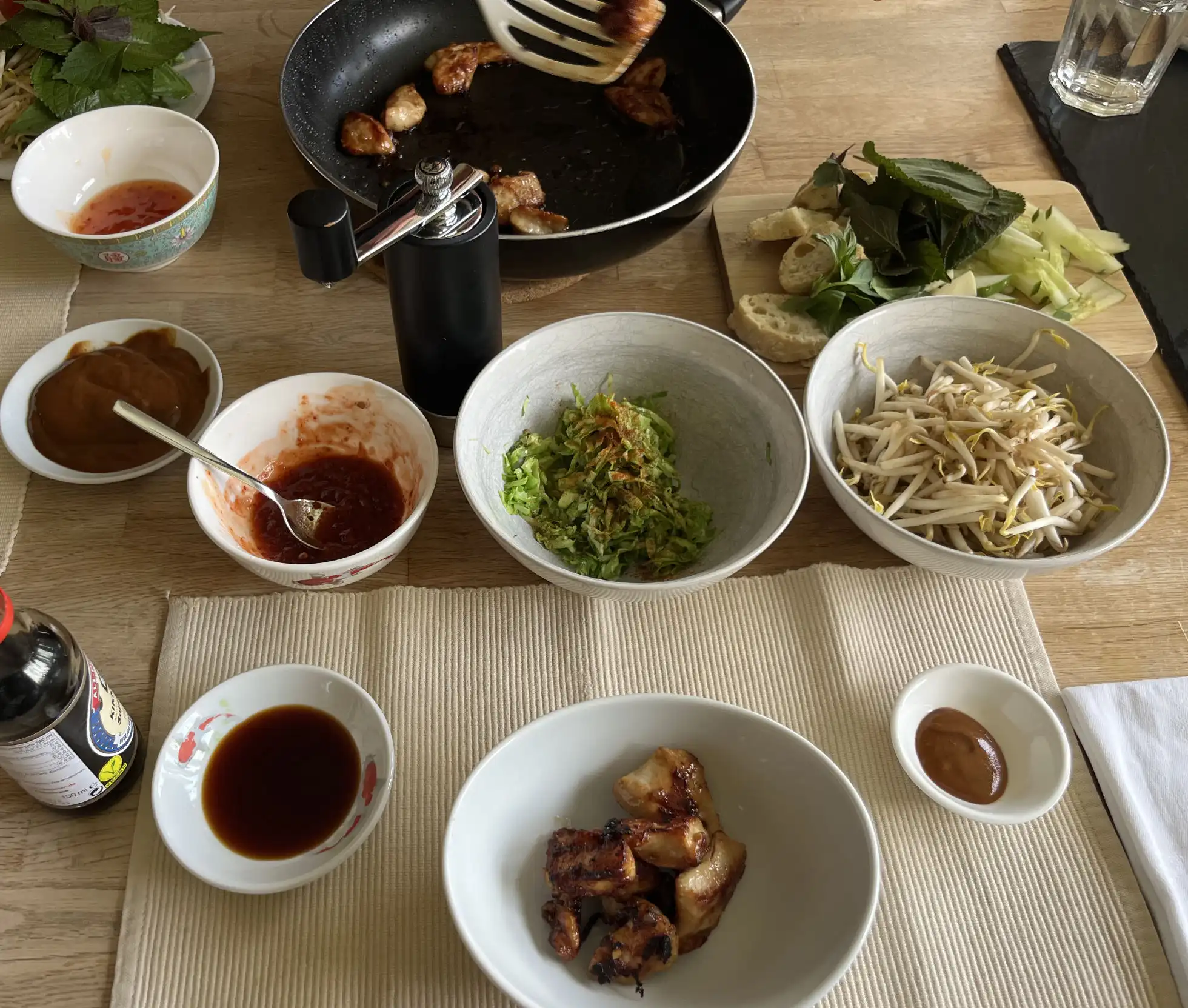 Hähnchenbrust asiatisch inspiriert